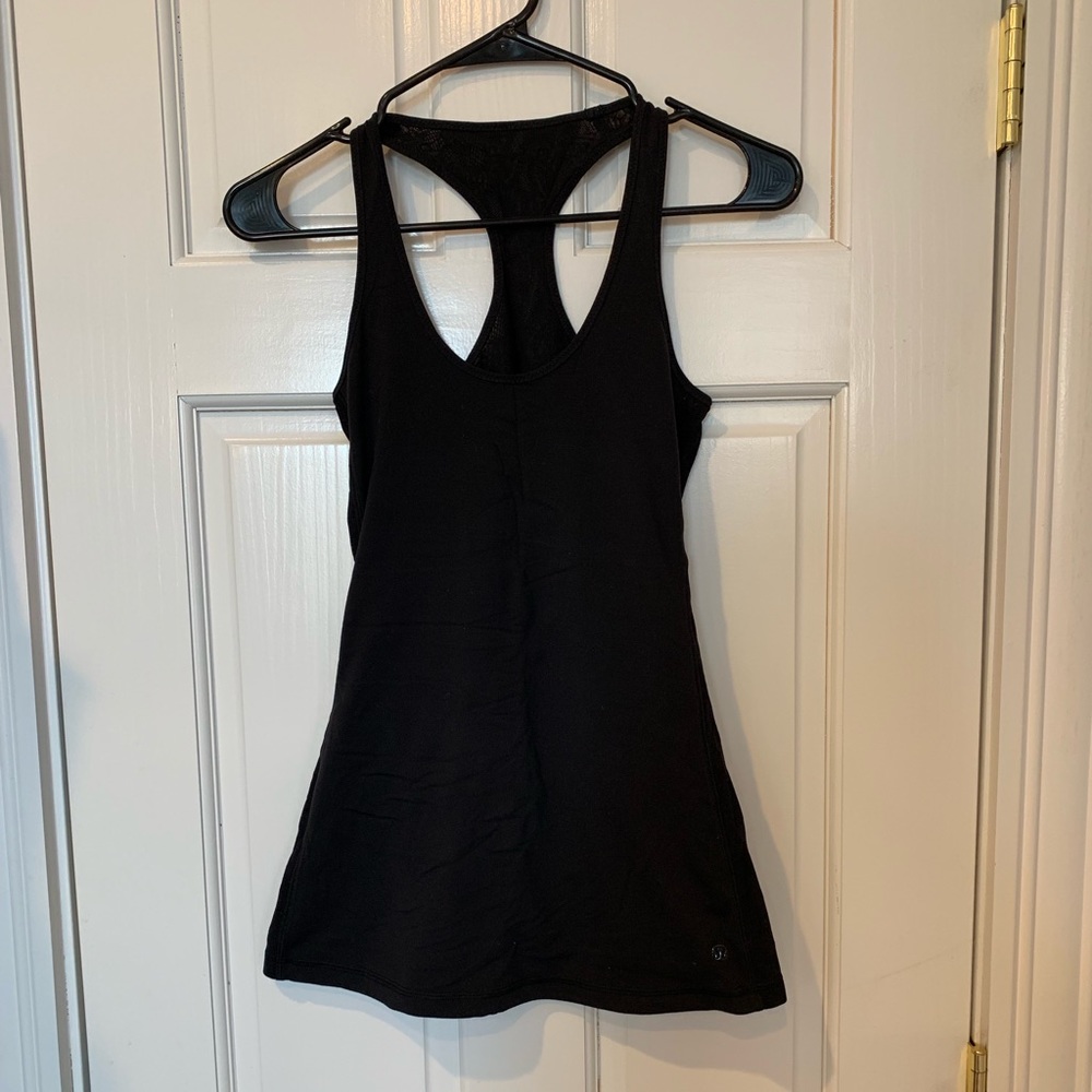 Lululemon tank with lace back